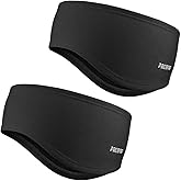 PROPOG Ear Warmer Headbands for Women Men, 3 Pack Winter Headband Fleece Ear Muffs Warm Ear Covers Head Bands for Cold Weather Cycling Running Ski
