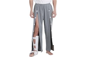 Aylashine Bedridden Patient Pants,Patient Clothing,Tear Away Pants