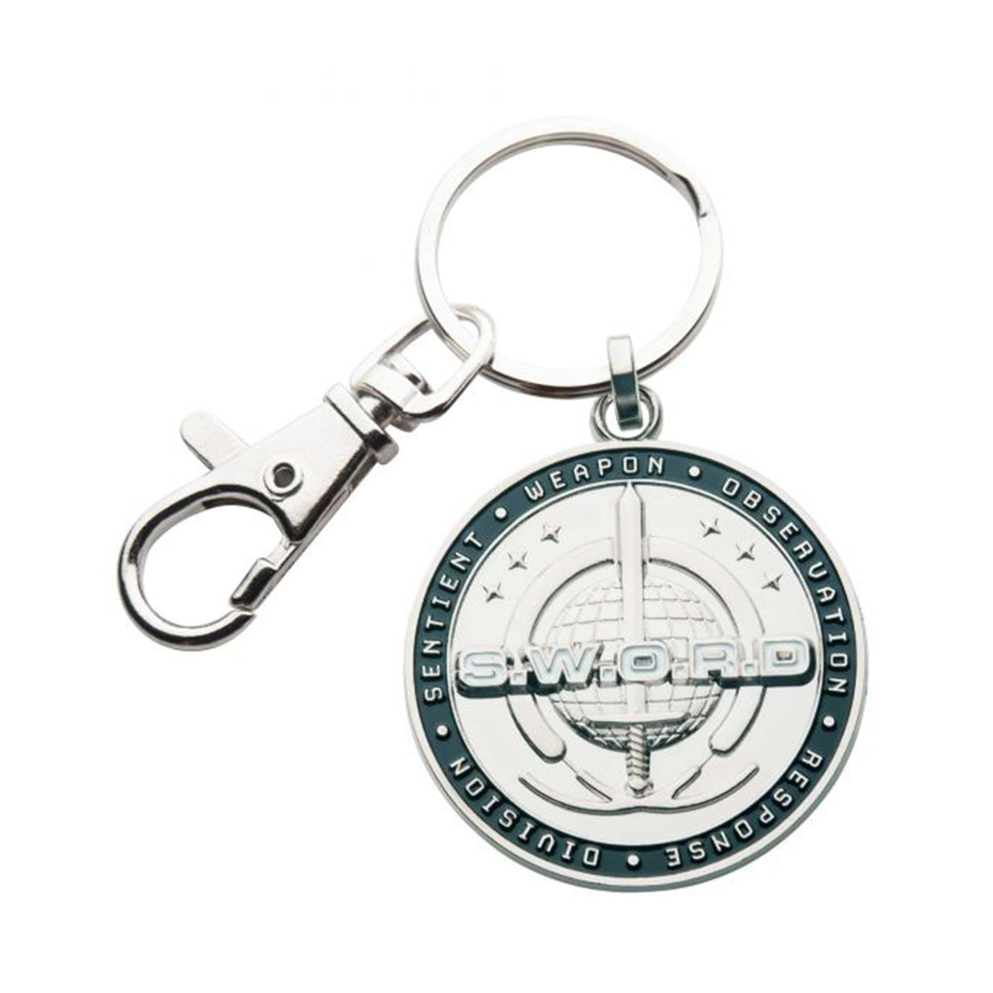 SalesOne MARVEL WANDAVISION S.W.O.R.D SLOGAN KEYRING - Marvel Gifts - Marvel Merchandise