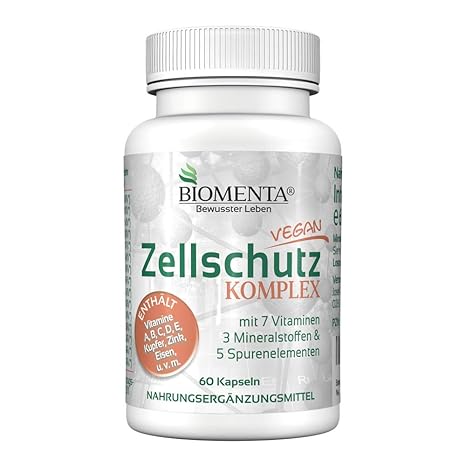 biomenta Protección Celular Complejo Con Vitaminas A,B,C C, D, E +