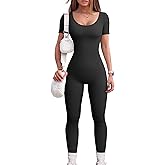 Seamless Yoga Jumpsuit Athletic Fitness Bodysuit Compression Long Sleeve Yoga Su