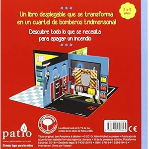 Los bomberos desplegable (Spanish Edition)
