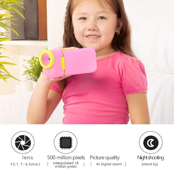 Lightweight DV Camera Durablefor Photography Hobbypink