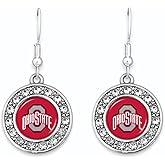 Ohio State Buckeyes Abby Earrings Jewelry Gift Licensed OSU