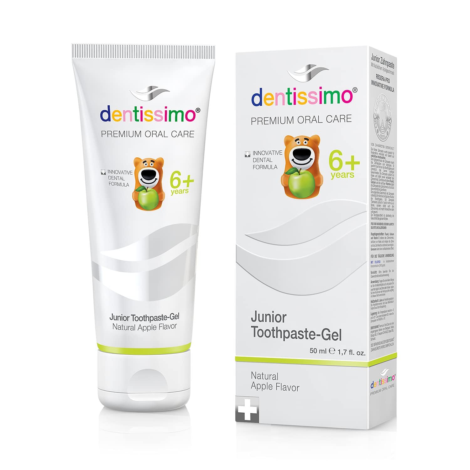 Junior 6+ Toothpaste (with Natural Apple Aroma), 50ml