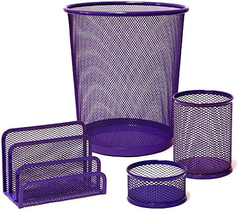 Plus Office cqu-3172-pu – Desktop Set, Purple