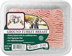 Mary's Turkey, Turkey Ground Breast Step 2, 16 Ounce