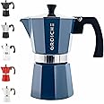 GROSCHE Milano Moka Pot | Stovetop Espresso Percolator & Coffee Maker – Portable, Ideal for Home and Camping