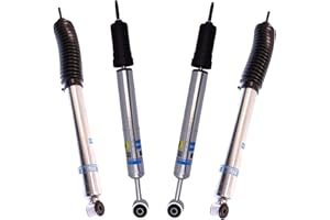 TrendsAuto Bilstein 5100 Series Set of Front & Rear Monotube Shocks fits 2005-2015 Tacoma 4WD with 0-1" Rear Lift | Provides 0-2.5" Front Lift | Includes TrendsAuto Decal