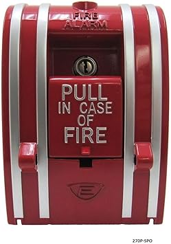 Edwards 270p Spo Non Coded Pull Station Break Glass Amazon Com
