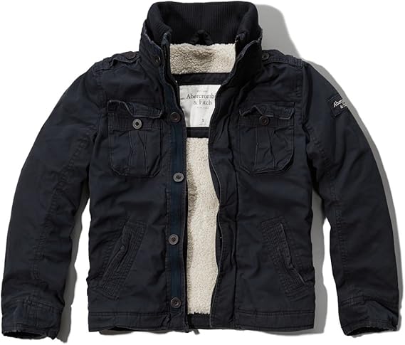 Amazon アバクロンビーアンドフィッチ Abercrombie Fitch アウター ミリタリー ジャケット 裏ボア メンズ Am Sサイズ 正規品 コート ジャケット 通販
