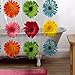 Maytex Photoreal Gerber Daisy Waterproof PEVA Shower Curtain