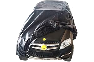 ONFUTAT Large Kids Ride-On Toy Car Cover, Outdoor Wrapper Resistant Protection for Electric Battery Powered Children Wheels Toy Vehicles-Universal Fit, Water Resistant, UV Rain Snow Protection (black)