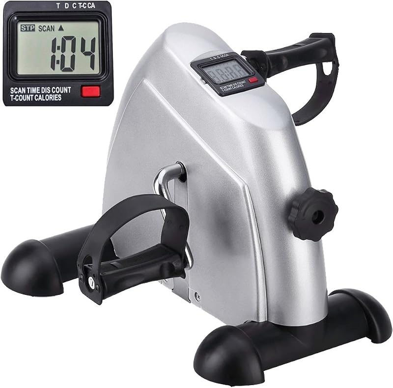 himaly Mini Exercise Bike Portable Pedal Exerciser LCD Display