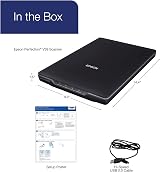 Epson Perfection V39 Color Photo Document Scanner 4800 Optical Resolution view 8