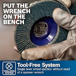 Bosch GWX13-60 6 In. X-LOCK Angle Grinder with Side