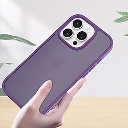EUMADOVE for iPhone 16 PRO Case Translucent Matte
