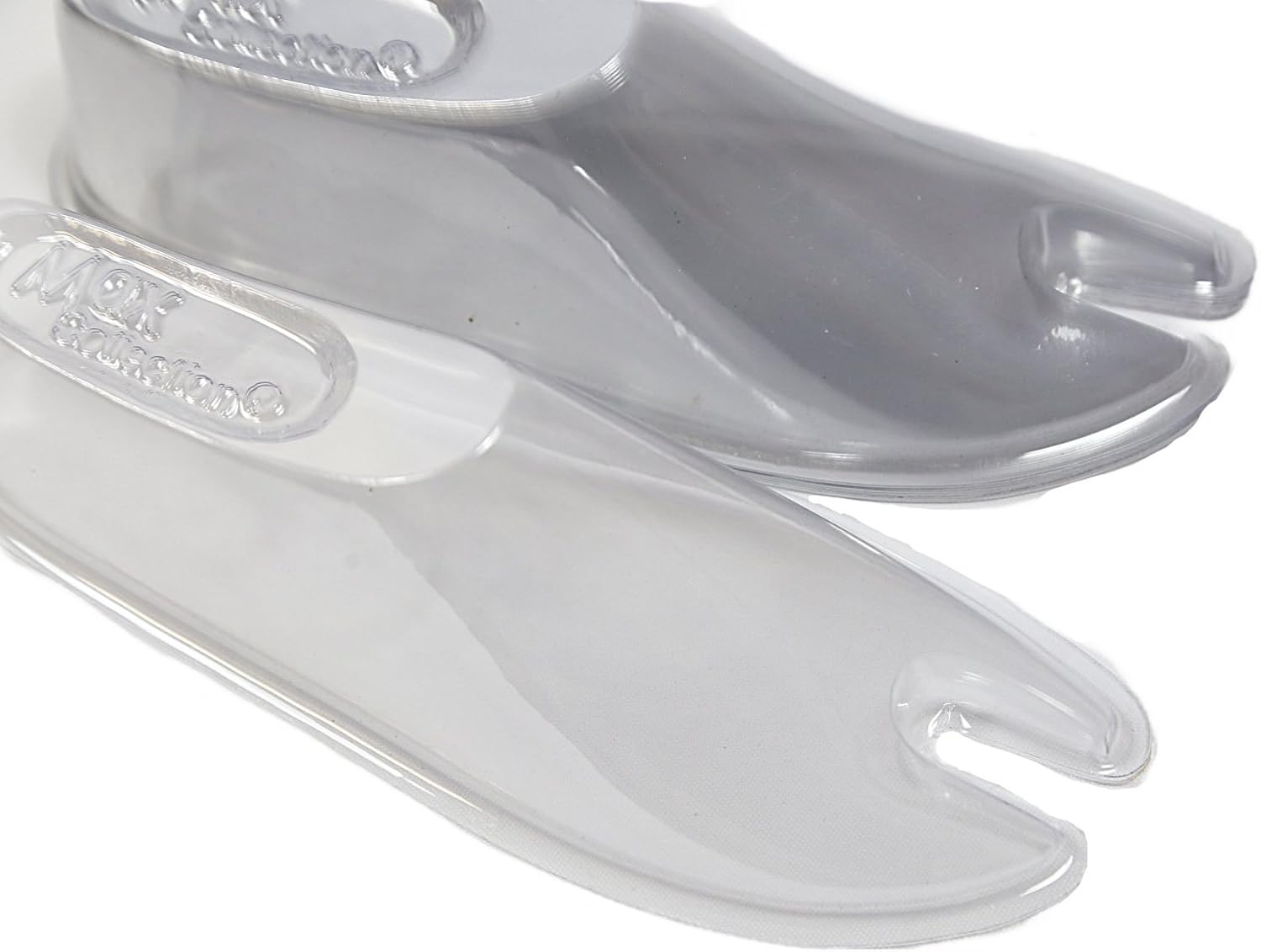clear plastic shoe forms