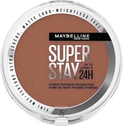 Maybelline SuperStay 24H Hybrid Powder Foundation Medium to Full Coverage