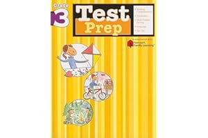 Test Prep: Grade 3 (Flash Kids Harcourt Family Learning)