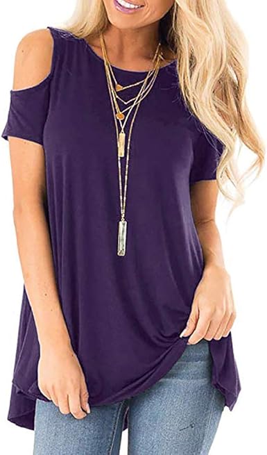 cold shoulder flowy top