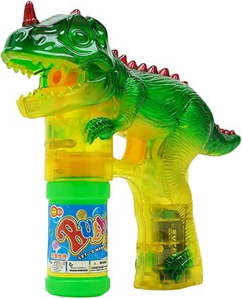 Hemlock Dinosaur Bubble Machine Kids Novelty Toys Bubbles Blower with