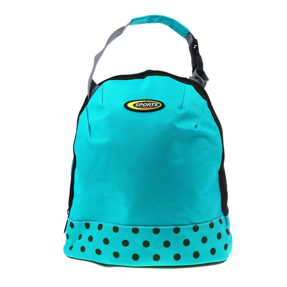 Buy Okayji Insulated Thermal Fabric Lunch Bag, Blue Online at Low