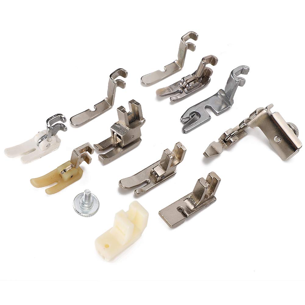 Vintage Sewing Machine Feet, 12pcs Presser Foot for Sewing Machine, Universal Vintage Sewing Machine Spare Parts
