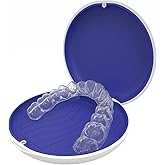 Mouth Guard for Grinding Teeth at Night, Bite Guard for Teeth Clenching Nighttime for TMJ Relief, Nightguard for Adult and Kids, 1 Pack