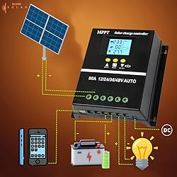 100A MPPT Solar Charge Controller 12V 24V 36V 48V