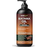 VANIDOX Batana Oil Shampoo – Biotin & Niacinamide Infused – Supports Thicker-Looking Hair – Moisturizing & Nourishing for Thinning Hair and Scalp Care – Sulfate-Free, 16 fl oz