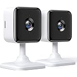 Teckin Cam 1080P FHD Indoor Wi-Fi Smart Home Security Camera with Night Vision, 2-Way Audio, Motion Detection, Omnidirection