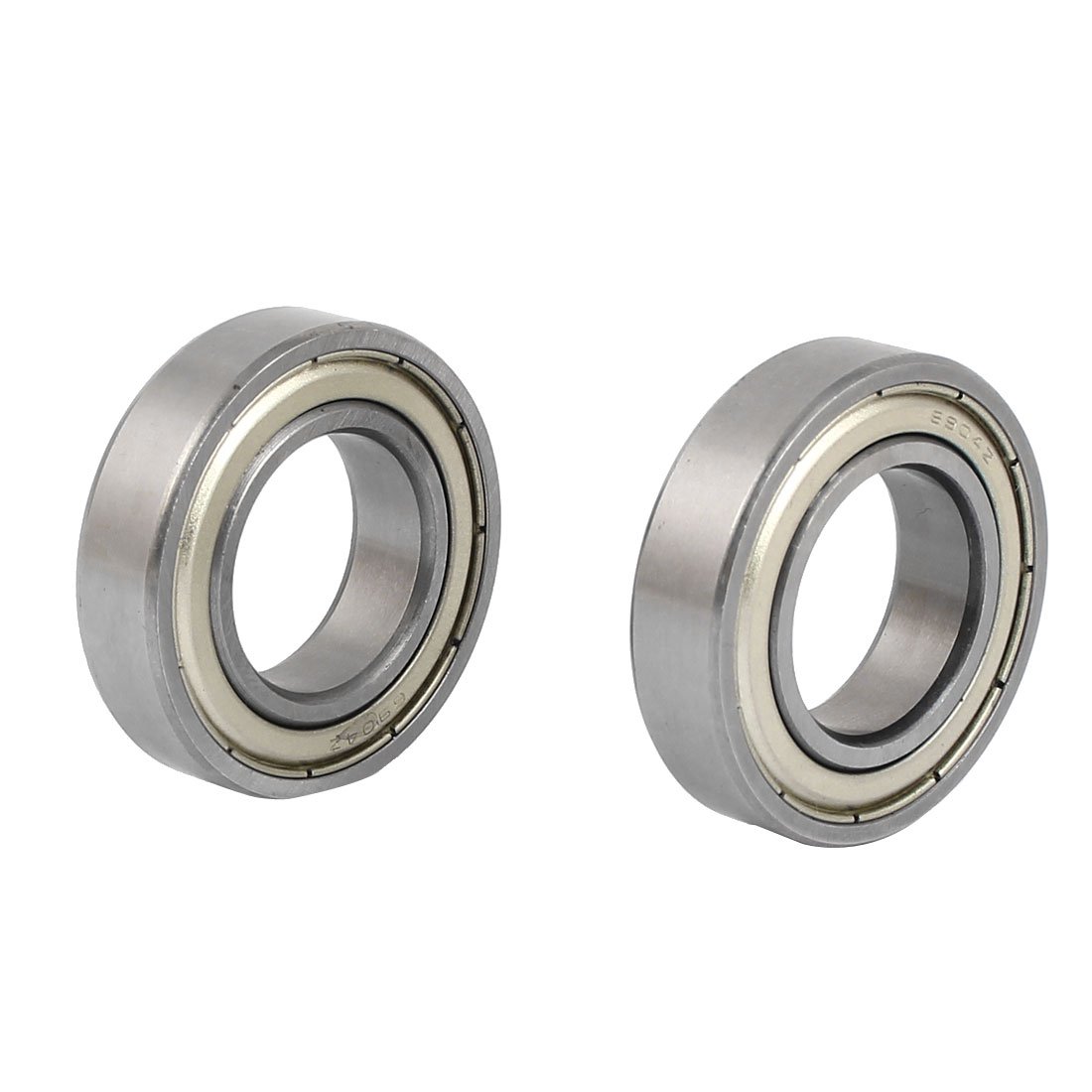 sourcingmap 6904Z 20 x 37 x 9mm Metal Shielded Deep Groove Radial Ball Bearing 2pcs