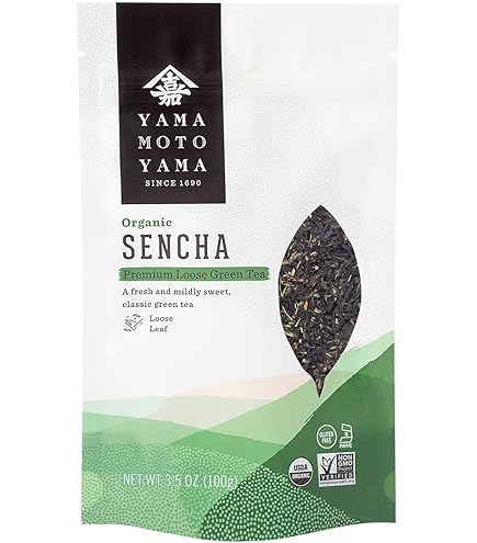 Amazon.com : Yamamotoyama Organic Genmaicha Loose Leaf Green Tea