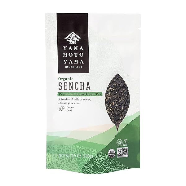 YAMAMOTOYAMA ORGANIC SENCHA LOOSE LEAF GREEN TEA, 3.5...
