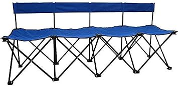 Amazon ベンチ ４人掛け 折りたたみ コンパクト 椅子 ワンタッチ 屋外 アウトドア スポーツ キャンプ 背もたれ付 チェアー Fungoal チェア