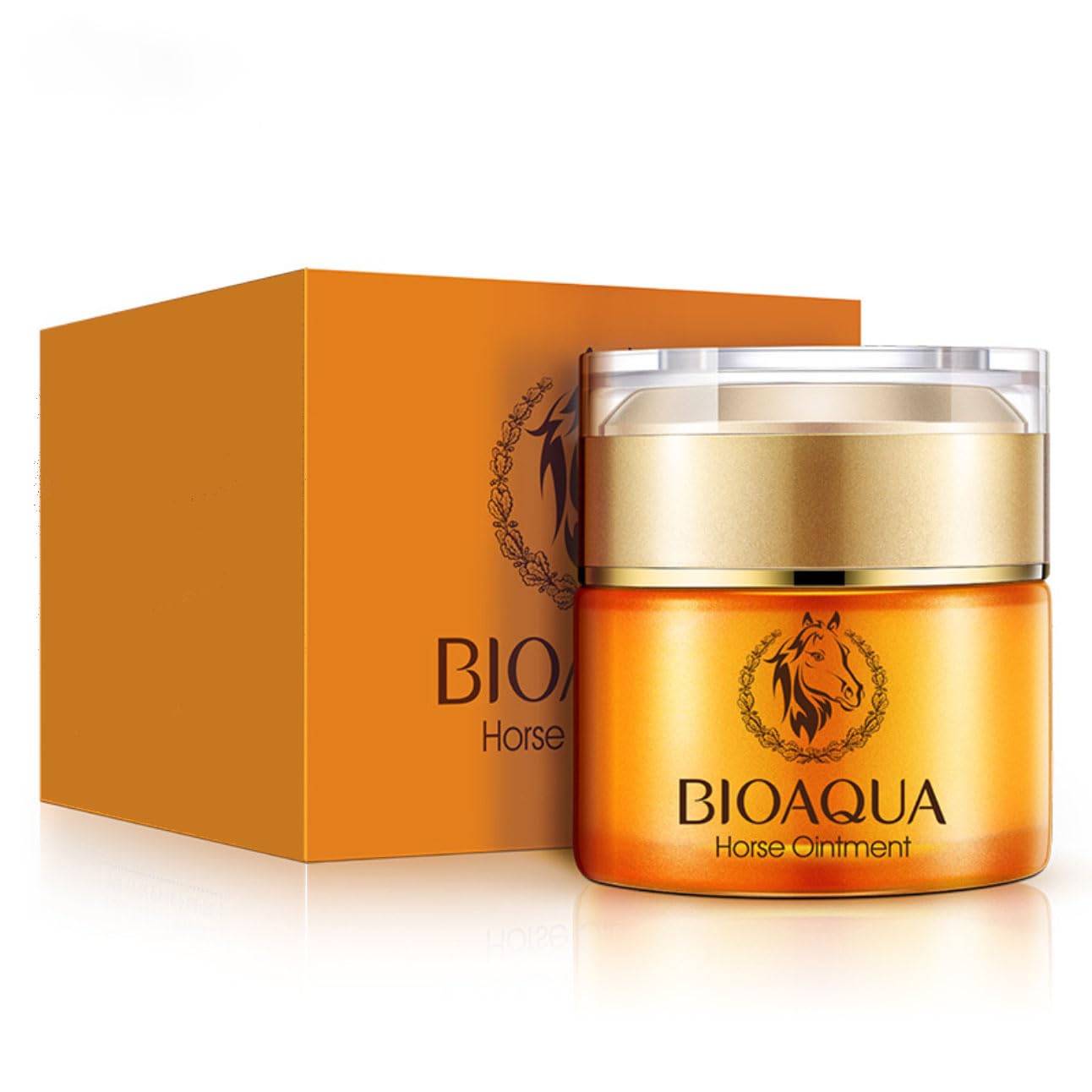 BIOAQUA HORSE Oil Cream Anti-ageing Magical Ointment Miracle Skin Care Essence Сlean 50g