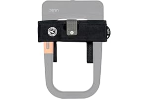 ULAC U Hold+ Universal Bike U Lock Holder, D Lock Holder, Lock Mount - L (145mm)