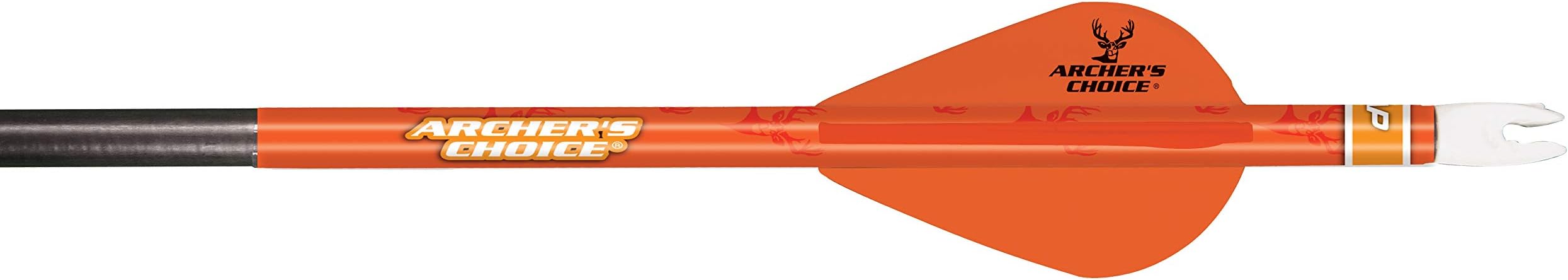 New Archery Products 6-Pack Quickfletch Quickspin Vanes (Orange)