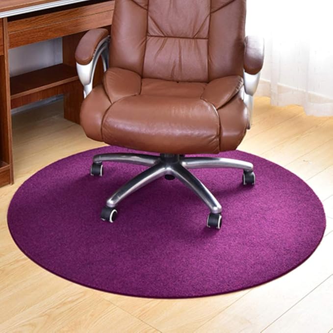 Hardwood Floor mat/thickest Chair mat31 X 31 inch Round Chair Cushion