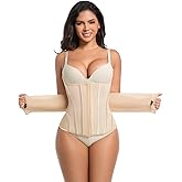 GROW LOOP Waist Trainer for Women Faja Body Shaper Tummy Control Shapewear Waist Cinchers Corset