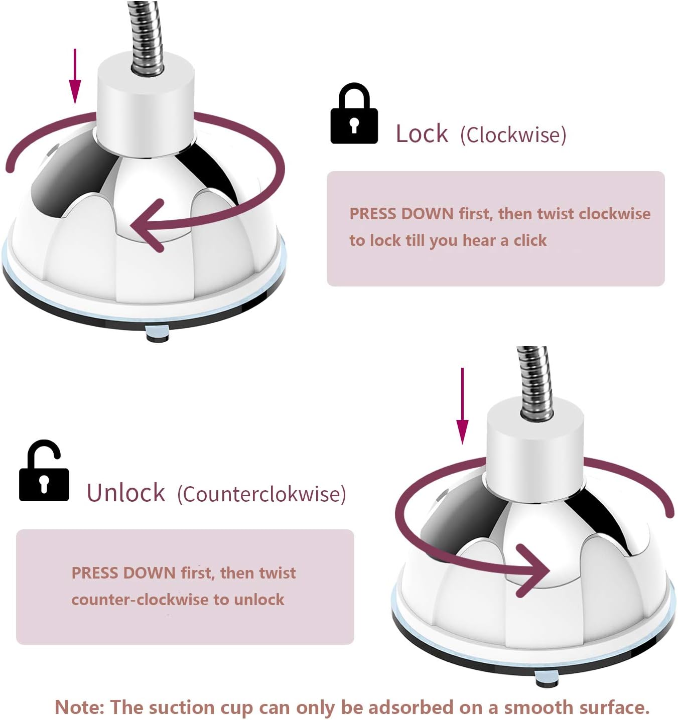 XoYo-Large Fogless Shower Mirror （11inX7.48in）, Includes 1 Adhesive Hooks, Anit-Fog Shower Mirror, shower makeup shave mirror, Frameless Shower Mirror, Wall Hanging Mirror (Large, 1 Pack): Beauty