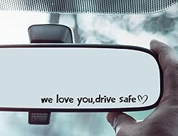 Set of 2 We Love You, Drive Safe Multi-Surface