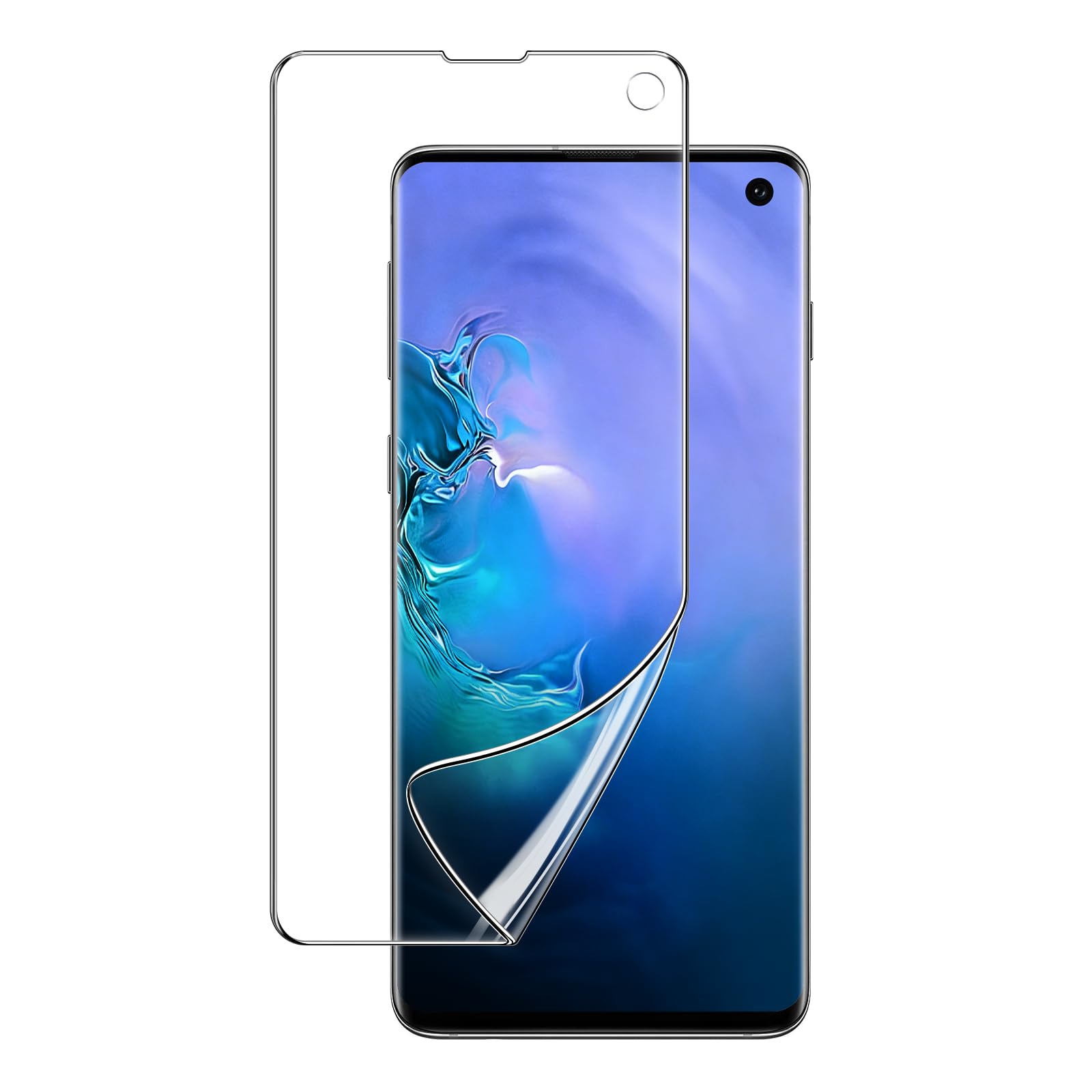 JETech Screen Protector for Samsung Galaxy S10, TPU Ultra HD Film, Case Friendly, 2-Pack