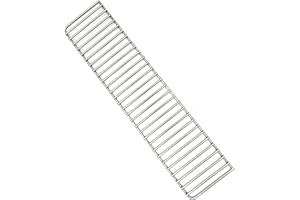 Tmozyar S295 Gas Grill Stainless Steel Grill Warming Rack Expand Cook Surface Replacement Parts for Bull 30" Grill 47004 Warming Grate