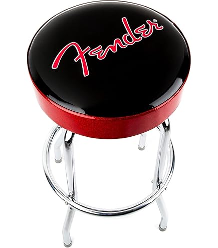 Amazon.com: Fender Blackout Barstool with Backrest, 30in : Home