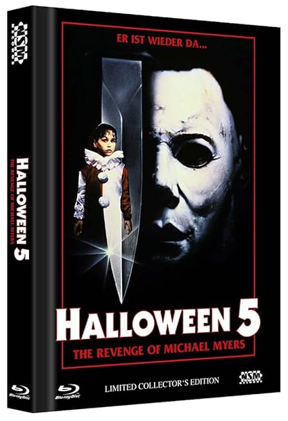 HALLOWEEN 5 (DVD+Blu-Ray+CD Soundtrack) Uncut auf 1000 Stück limitiertes Mediabook