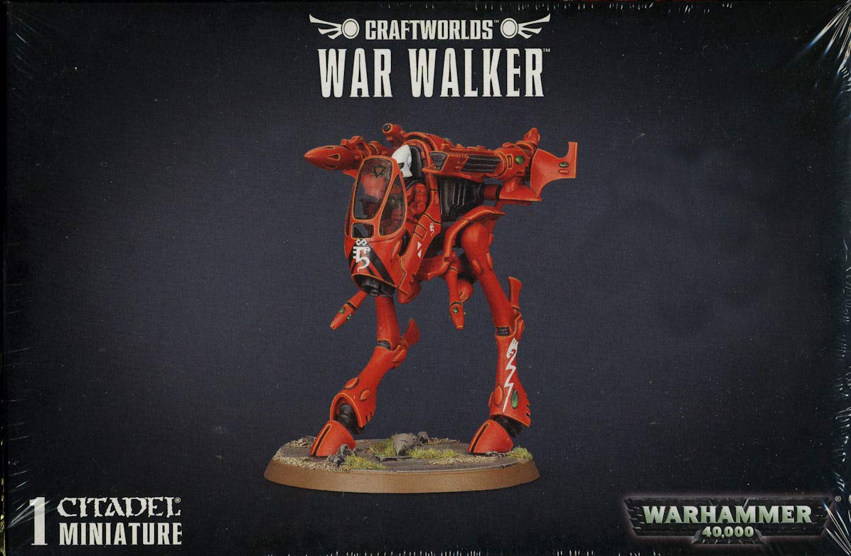 GAMES WORKSHOP 99120104049" Craftworlds War Walker Miniature, Schwarz