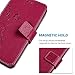 Galaxy Grand Prime Case- MOLLYCOOCLE Stand Wallet ID Holders Emboss Vintage Flower Flip Folio TPU Soft Bumper PU Leather Skin Cover for Samsung Galaxy Grand Prime