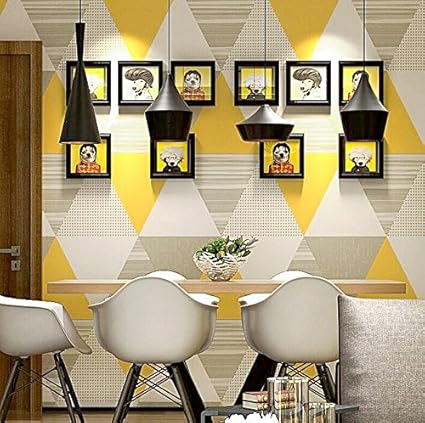 Nordic Style Wallpaper Modern Minimalist Geometry Squares